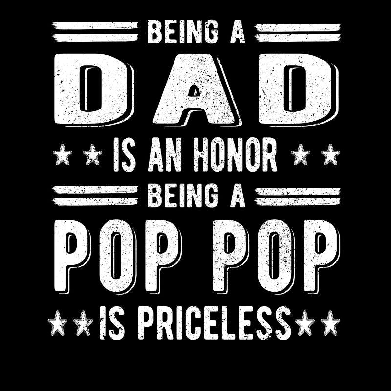 Bester Pop Pop Opa Vatertag Pop Pop Großvater Papa