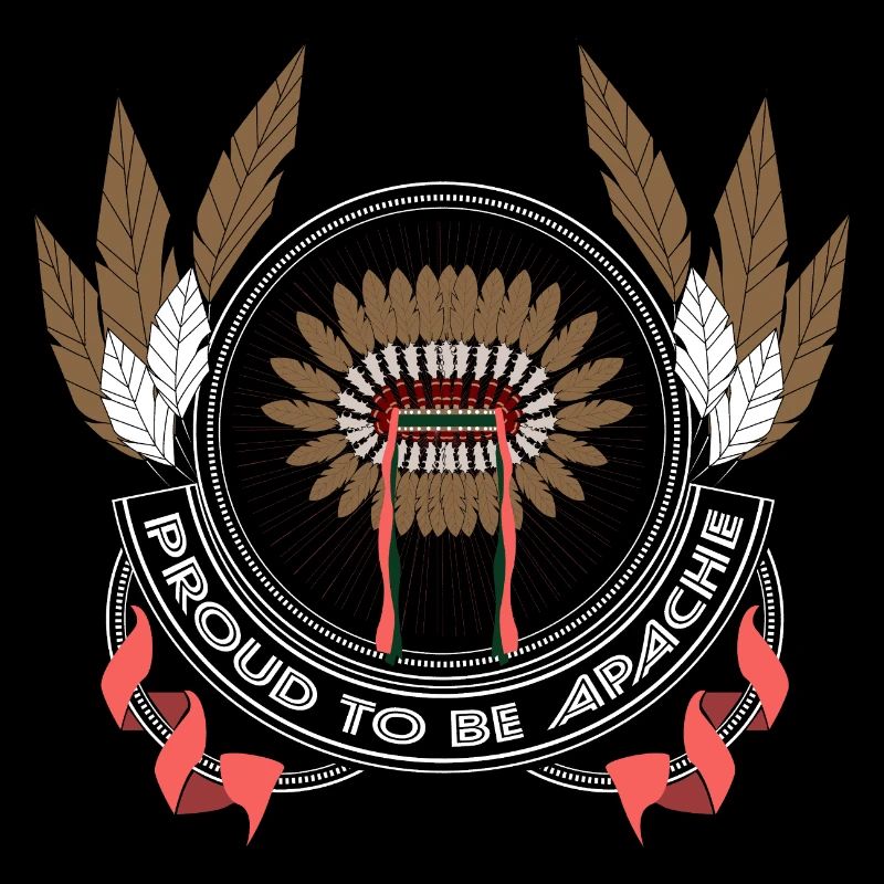 Indianer Ureinwohner Federn