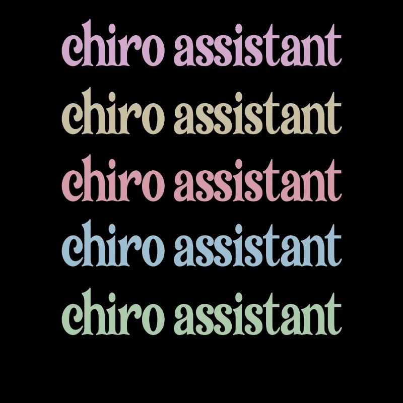 Chiropractic Assistant Chiropractic Assistant