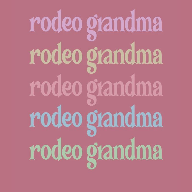 Beste Rodeo Oma Rodeo-Reiter Großmutter Geschenk