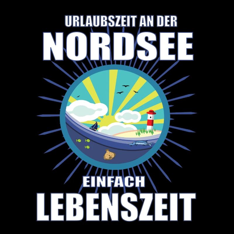 Urlaubszeit an der Nordsee, einfach Lebenszeit