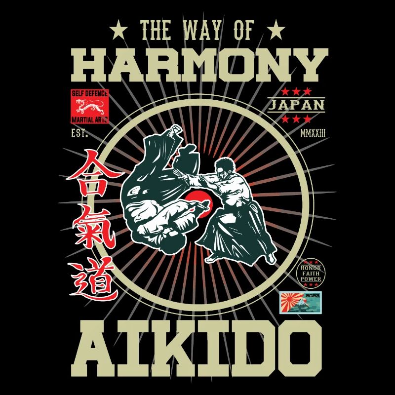 Aikido Harmony Japan Design