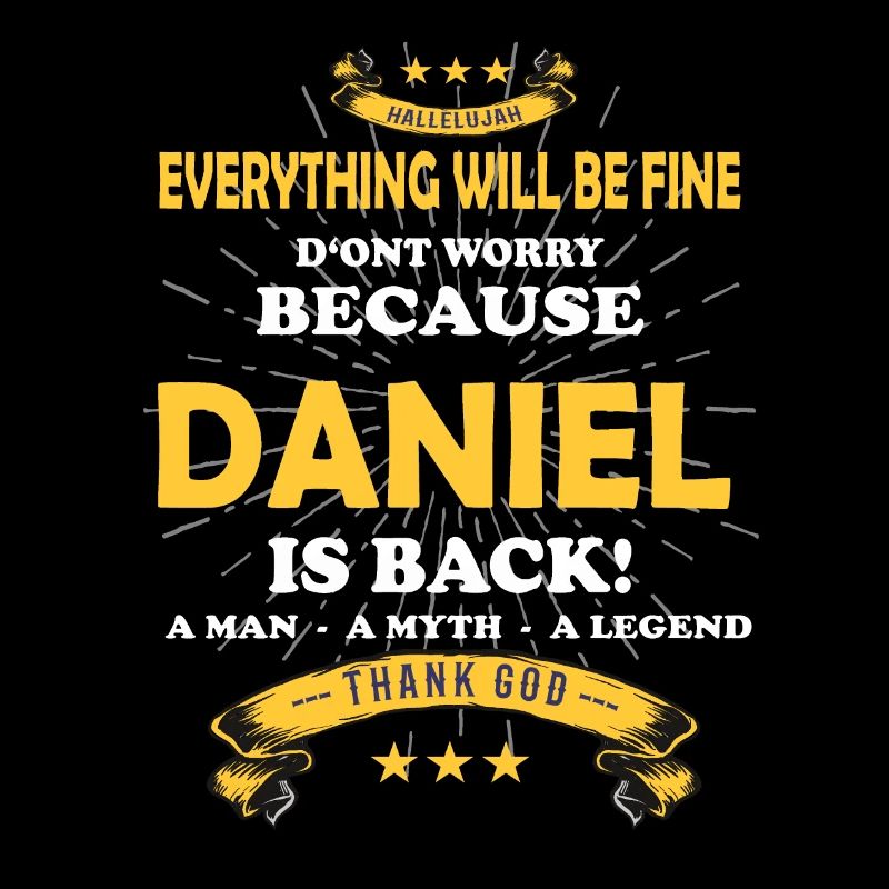 Tout va bien se passer, parce que Daniel est là Outfit
