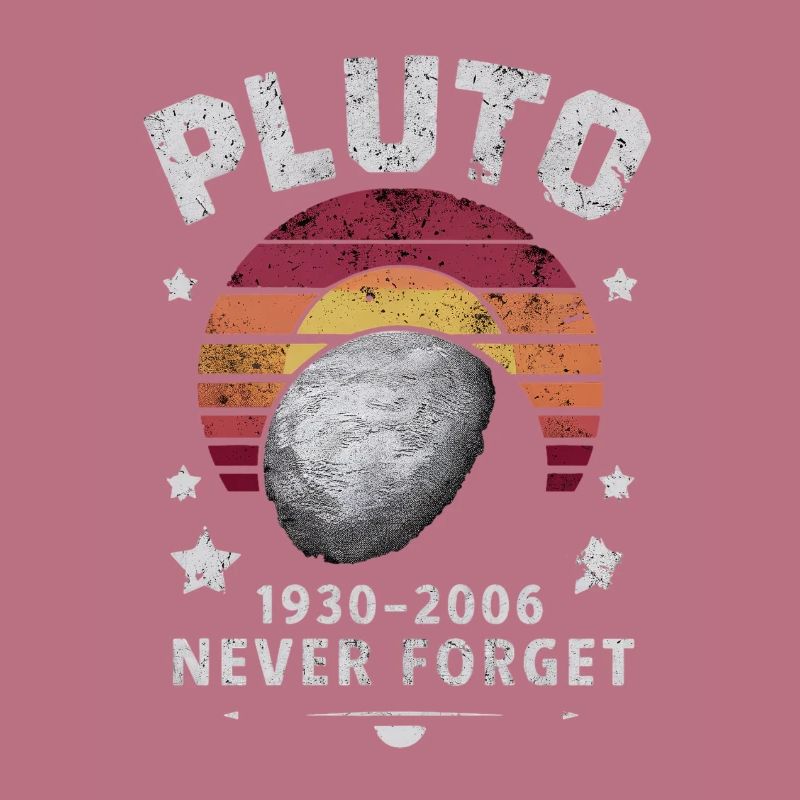 Pluto 1930-2006 Never Forget Retro Style