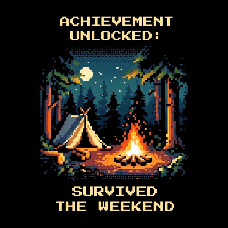 Achievement Unlocked Bushcraft Weekend Survived