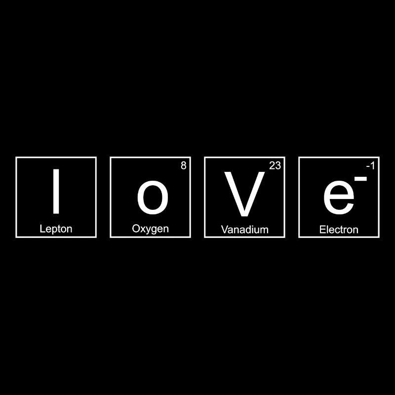 LOVE - ELEMENTS CHIMIQUES - AMOUR