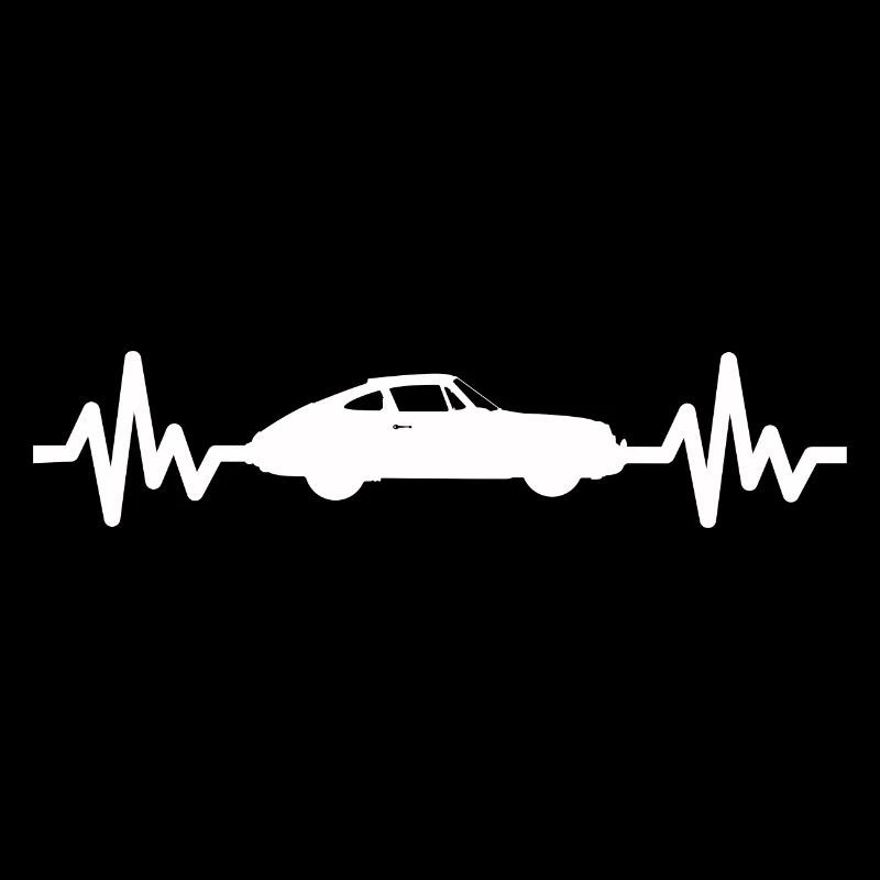 Oldtimer Auto Wagen Herzschlag Style