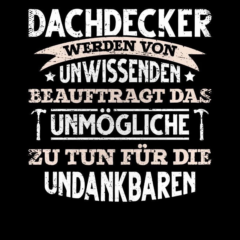 lustiges Dachdecker