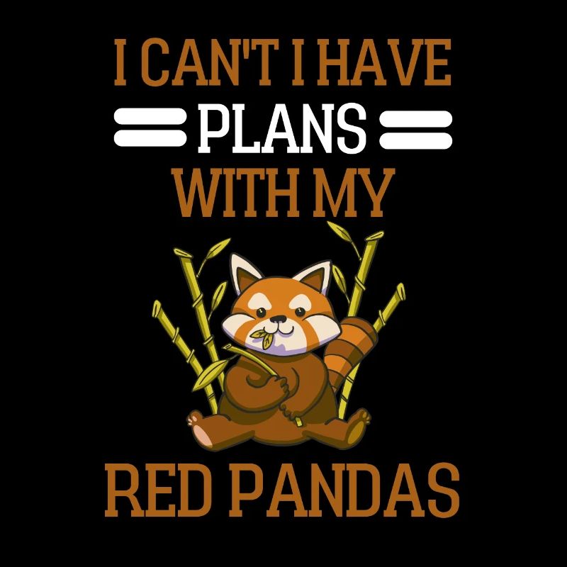 Chinesisches Tier Geschenk Lustiges Roter Panda