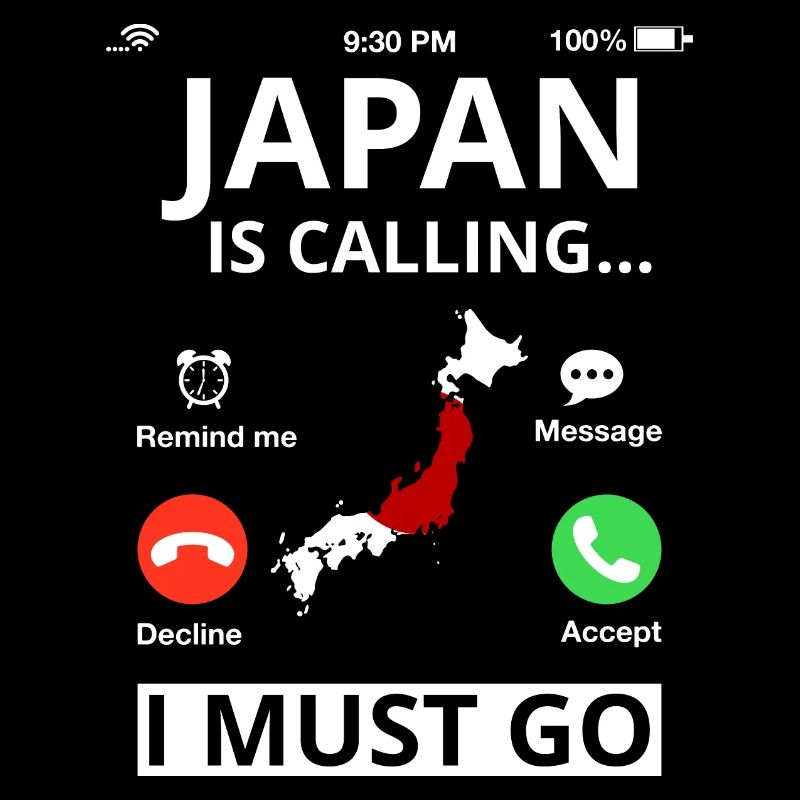 Drapeau du Japon Nihon Drapeau japonais Le Japon est calli