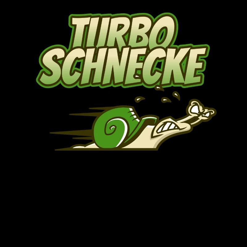 Turboschnecke Läufer Marathon Spruch Geschenk