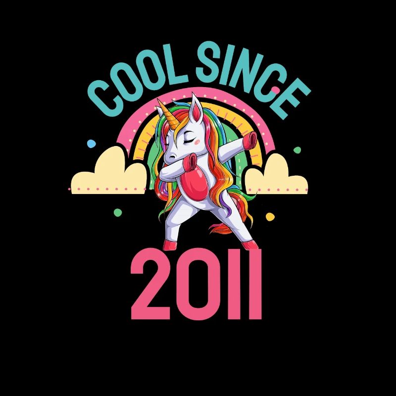 Cool seit 2011 Dabbing Einhorn 11. Geburtstag