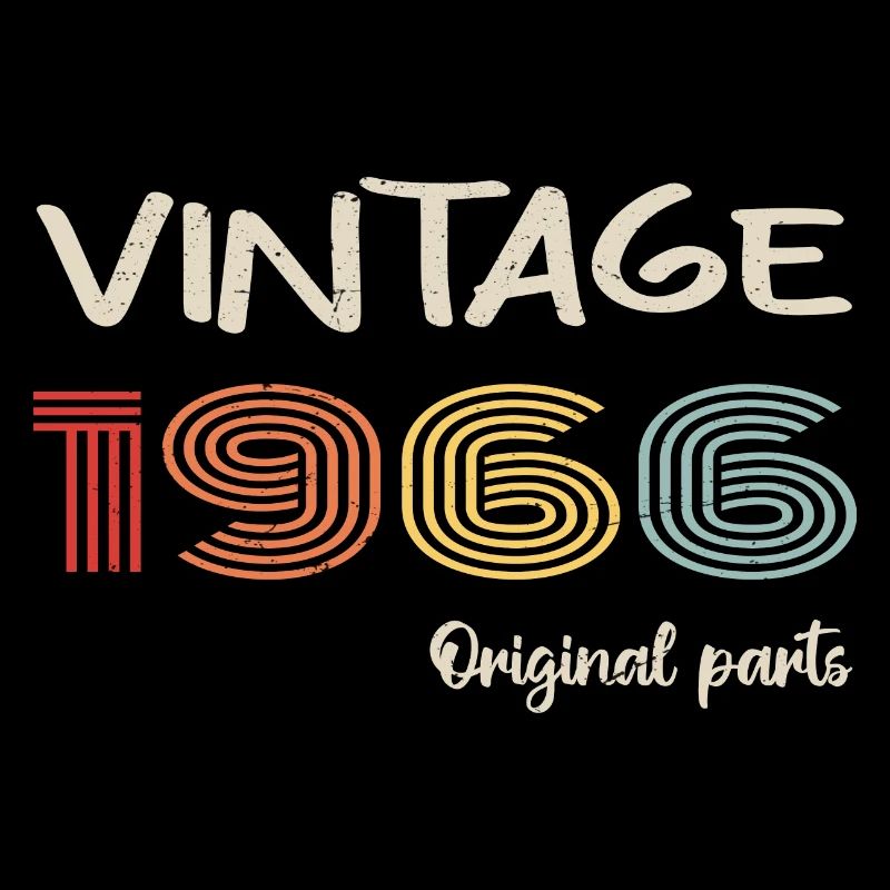 Millésime original 1966 | Cadeau d’anniversaire 1966