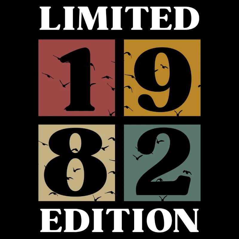 Vintage Geschenk 1982 Jubiläum Limitierte Auflage