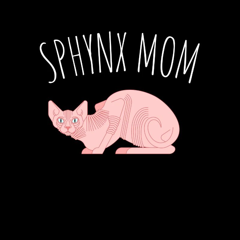 Sphynx Maman Chat Sans Poils Propriétaire de Chat