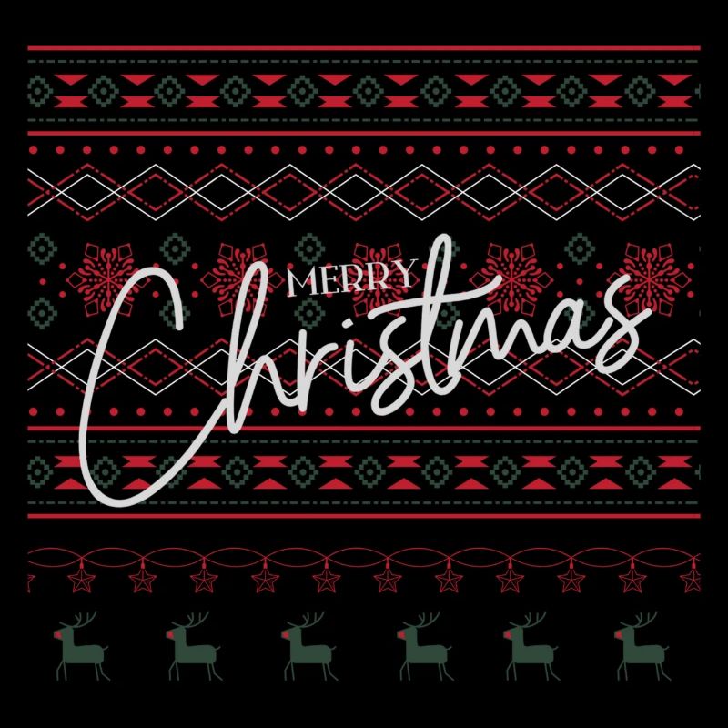 Laid de Noël Pull - Joyeux Noël