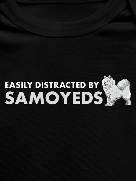 Easily Distracted By Samoyed