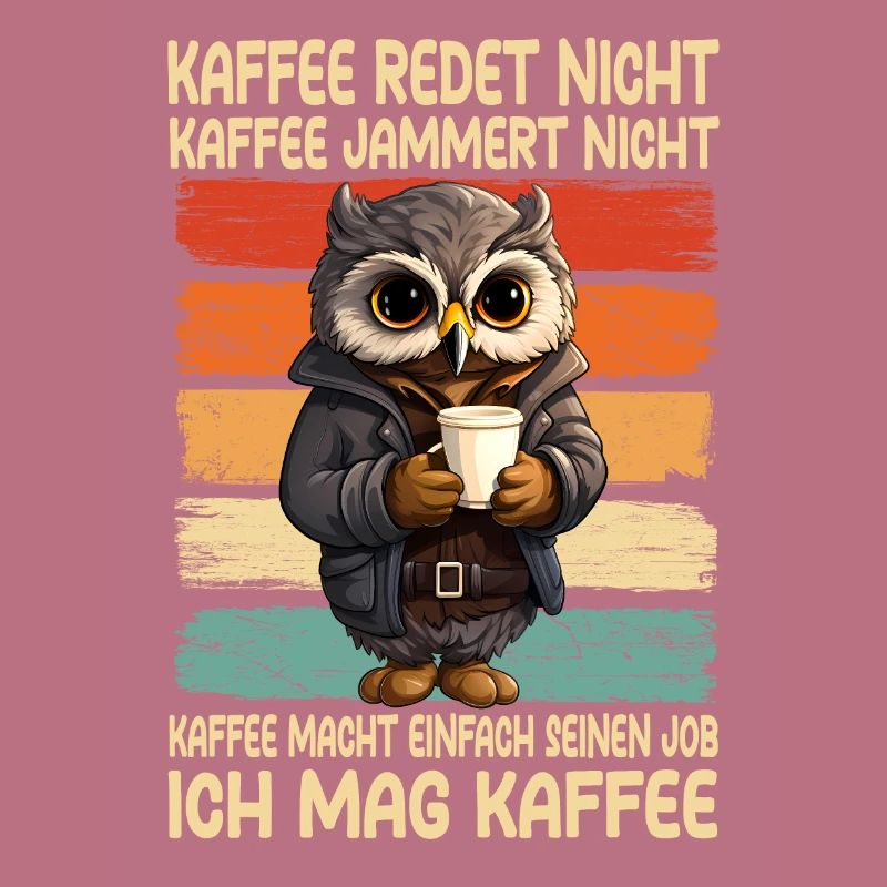 Kaffee Rede Nicht Kaffee Jammert Nicht Eule