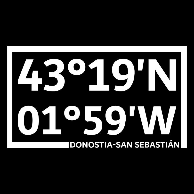 Donostia-San Sebastián coordinates