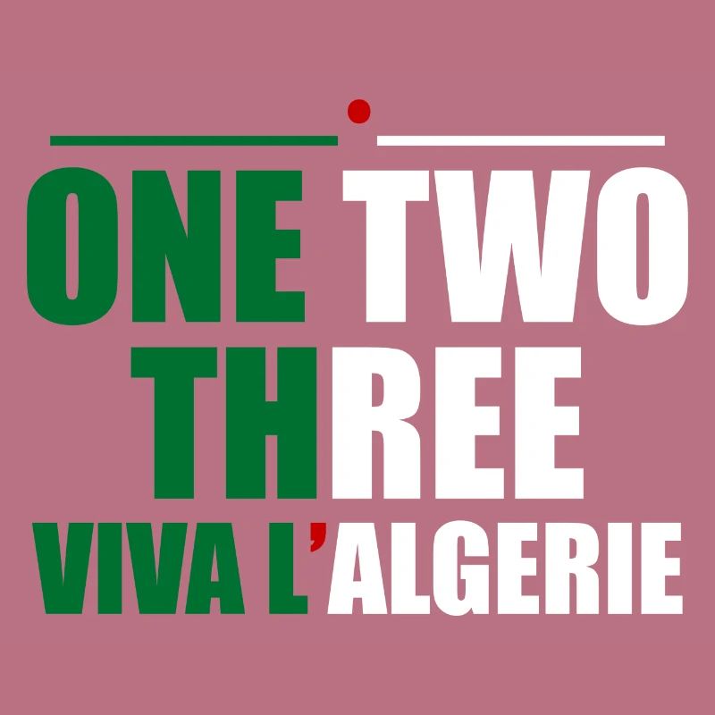 One Two Three viva L'Algerie Algeria