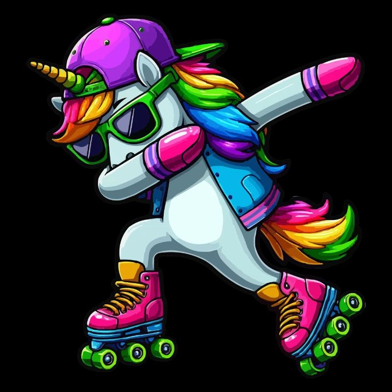 DABBENDES EINHORN AUF INLINERN