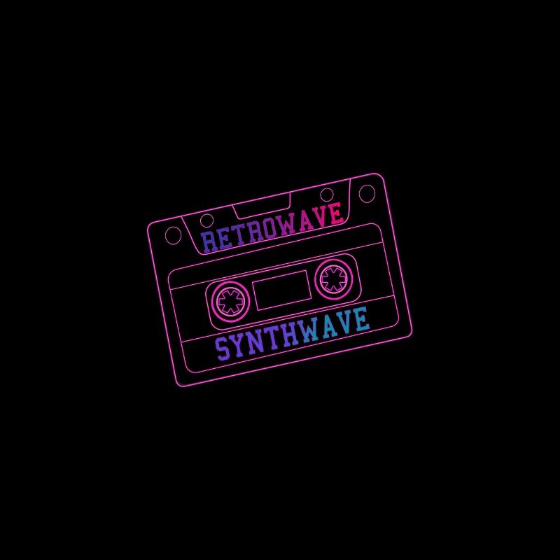 RetroWave SynthWave Kassette