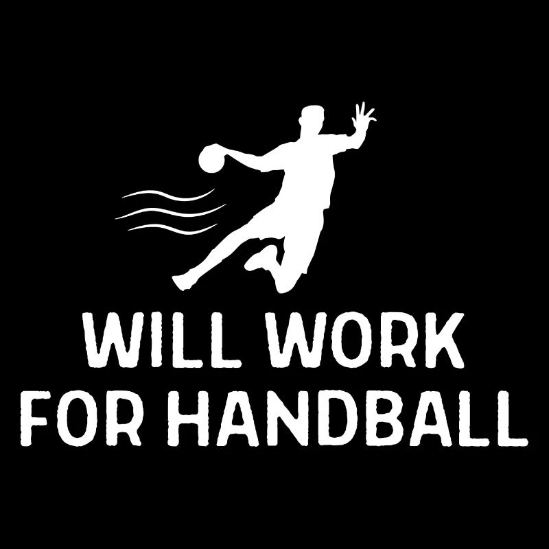 Handball Handballer Spruch Geschenk