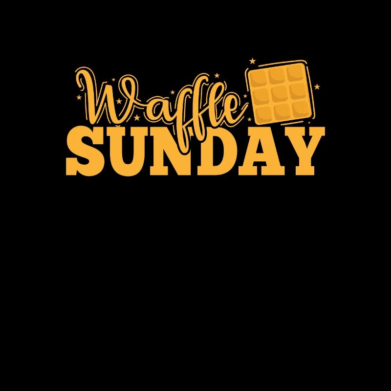 Waffle Sunday Snack Gebäck Teig Bäcker
