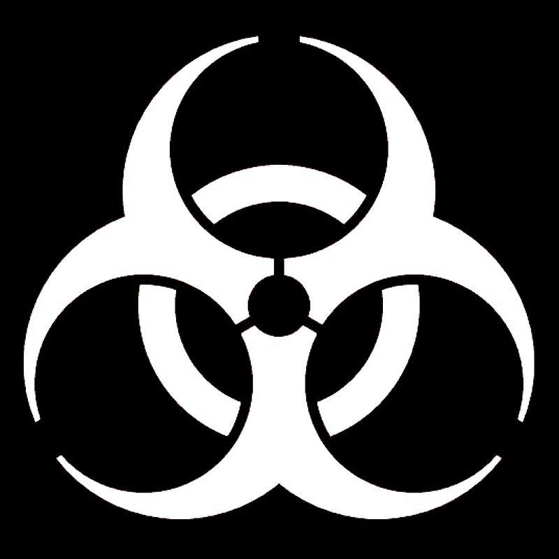 Biohazard Virus Seuche Bio Symbol Zeichen Geschenk