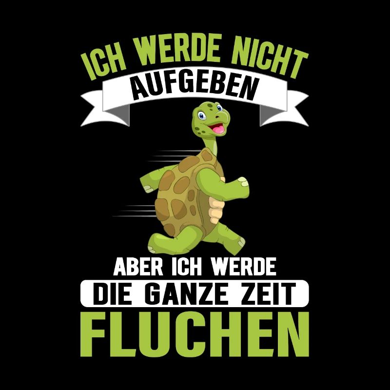 Läufer Joggen Marathon Schildkröte Langsam Jogger