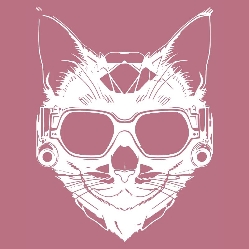 Steampunk Style Cat