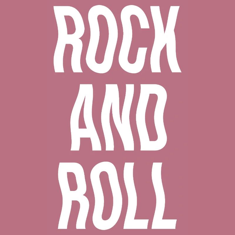 Rock and Roll Bold Typography