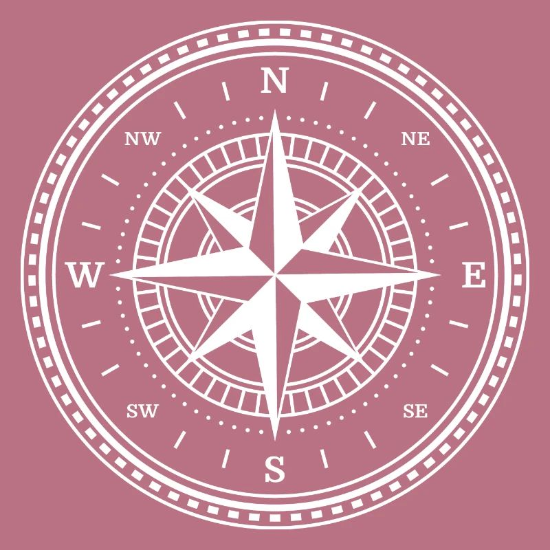 Wind Rose Compass Navigation