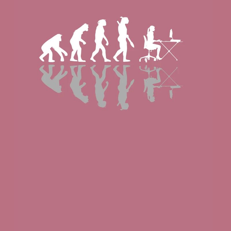 Evolution Woman Home Office Work Office Gift