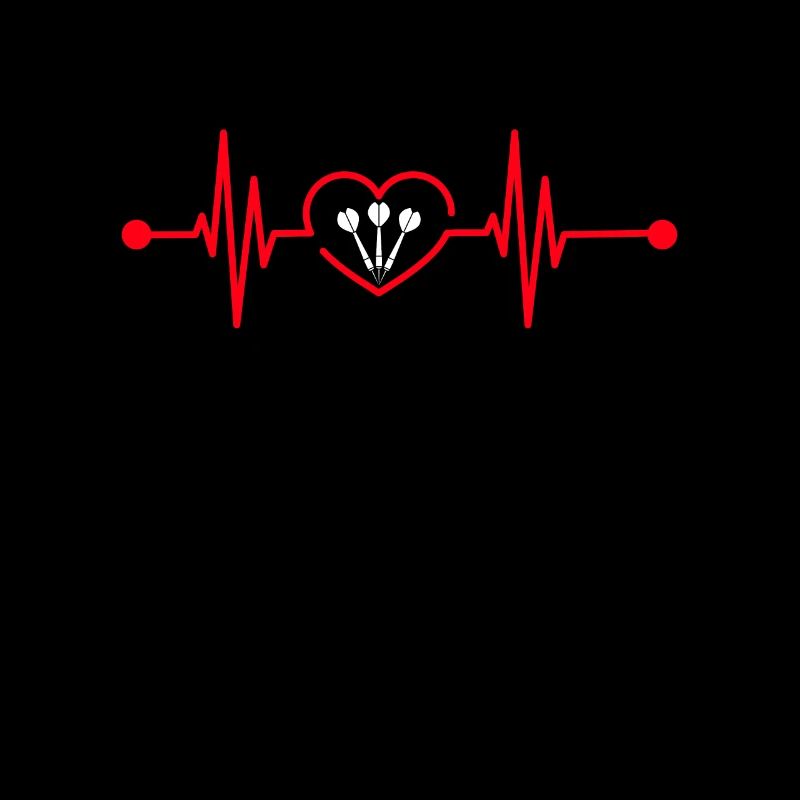 Heart beats for darts - darts love