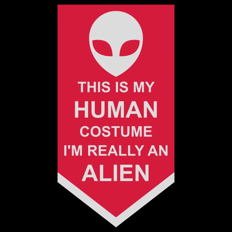 human costume alien Zitat