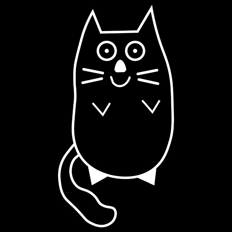 cute chubby cat