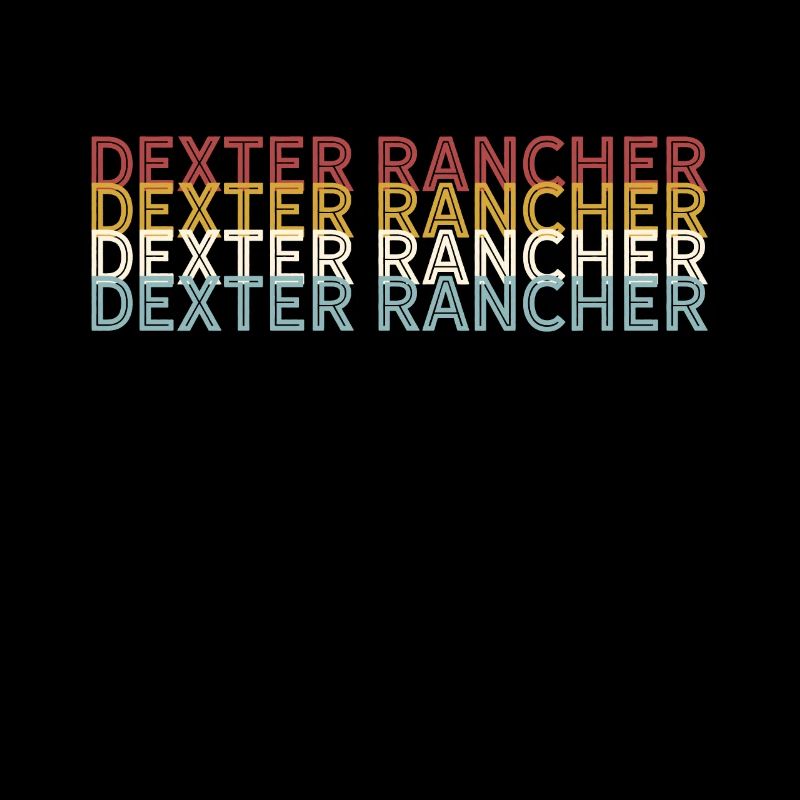 Cattle Breeder - Vintage Cow Dexter Rancher
