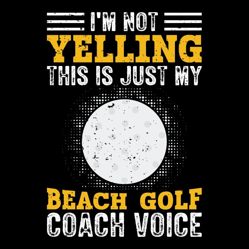 I Don't Scream - Beach Golf Coach