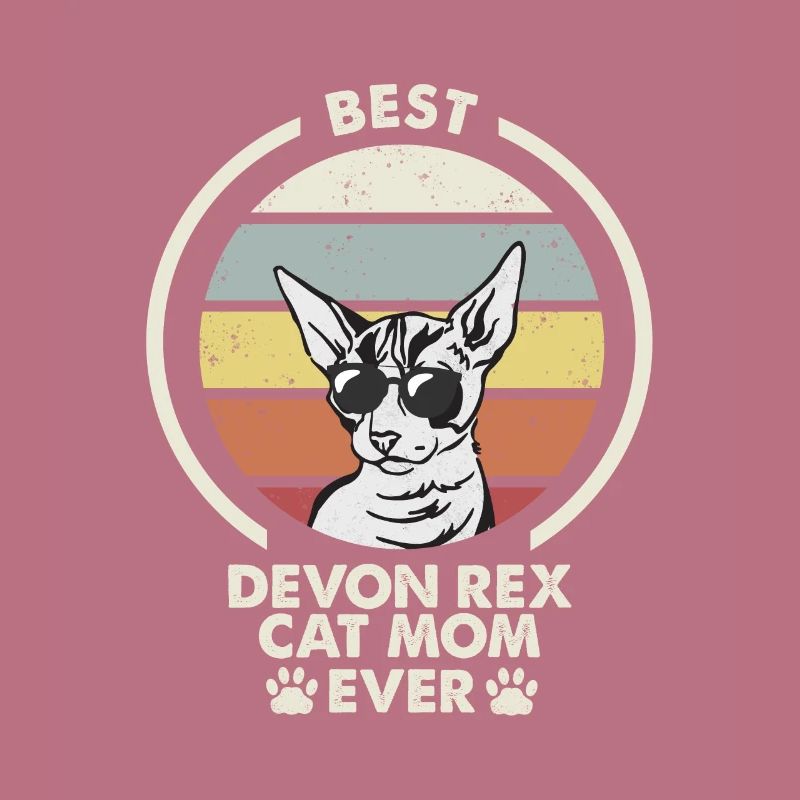 Cat Mom - Devon Rex Cat