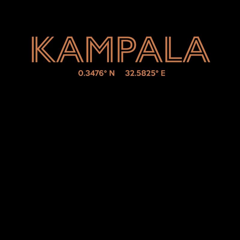 Uganda City Coordinates - Kampala