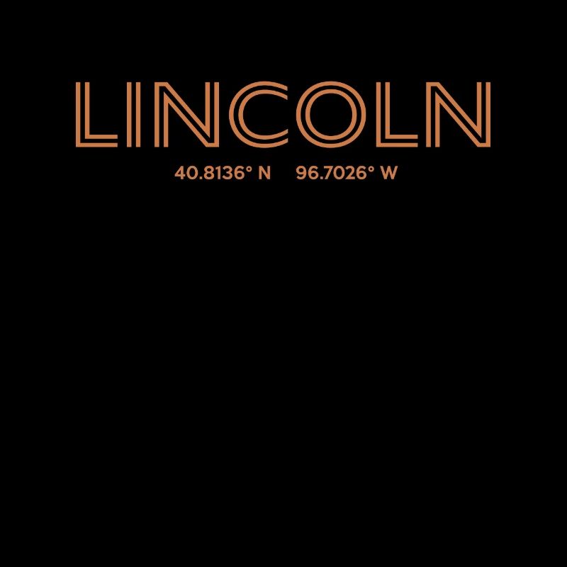 USA City Coordinates - Lincoln