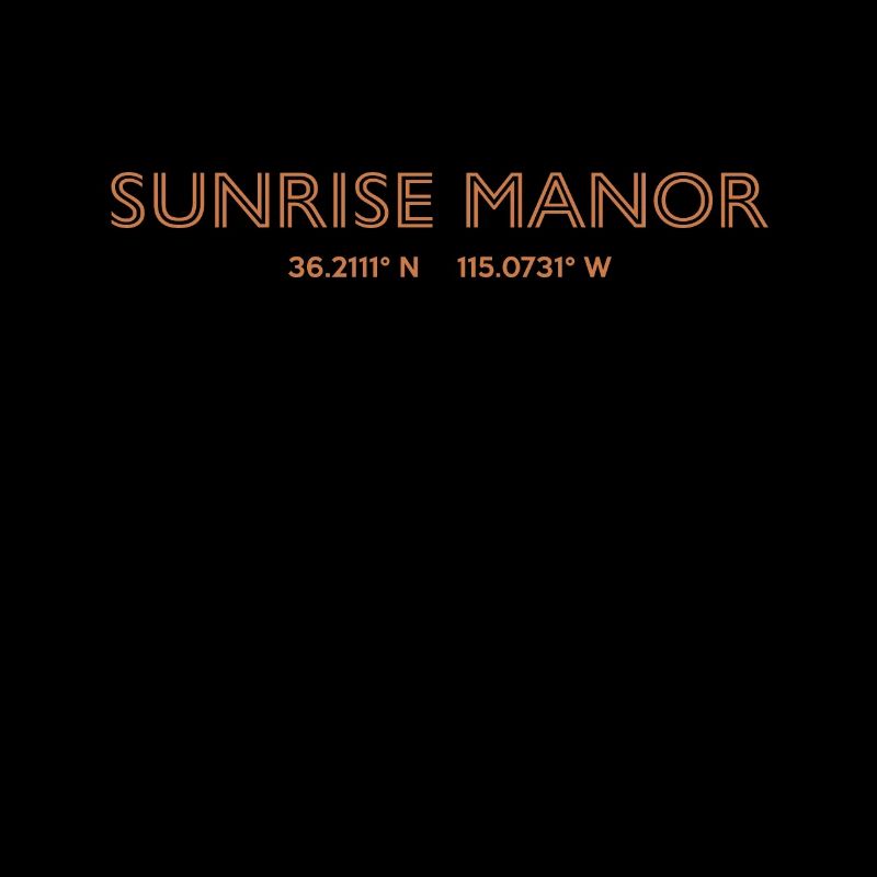 USA City coordinates - Sunrise Manor