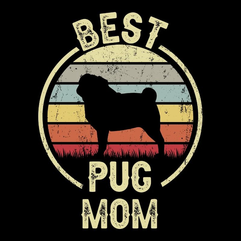 Hund Mom - Mops