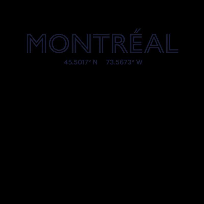 Canada City Coordinates - Montréal