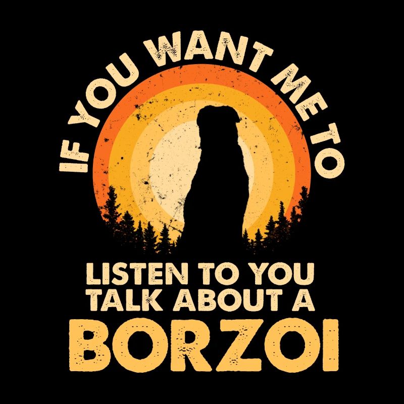 Talk about dog Borzoi