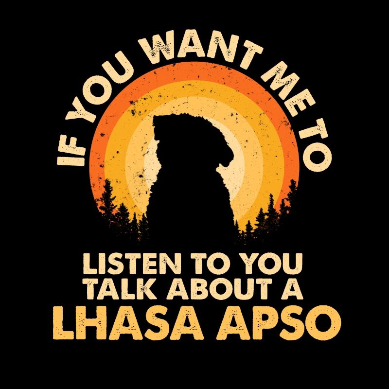 Talk about the dog Lhasa Apso
