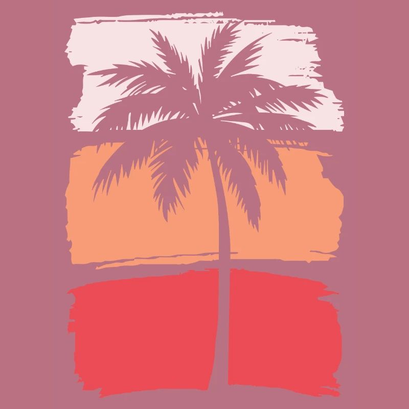 Silhouette de palmier