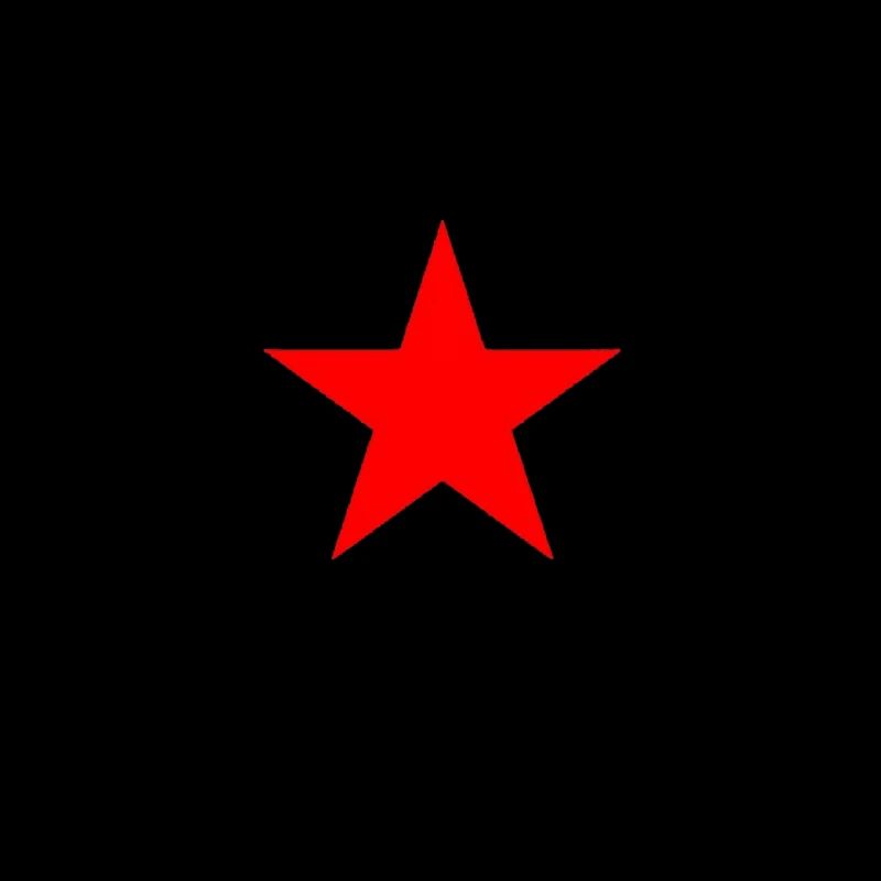 Red Star Punk Design rétro