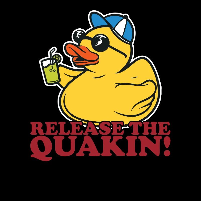 Yellow Duck Release The Quackin! Funny